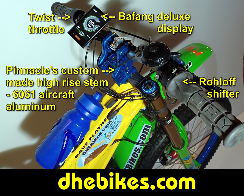 Men's custom 2001 Norco Electric Downhill Mountain Bike with over 10