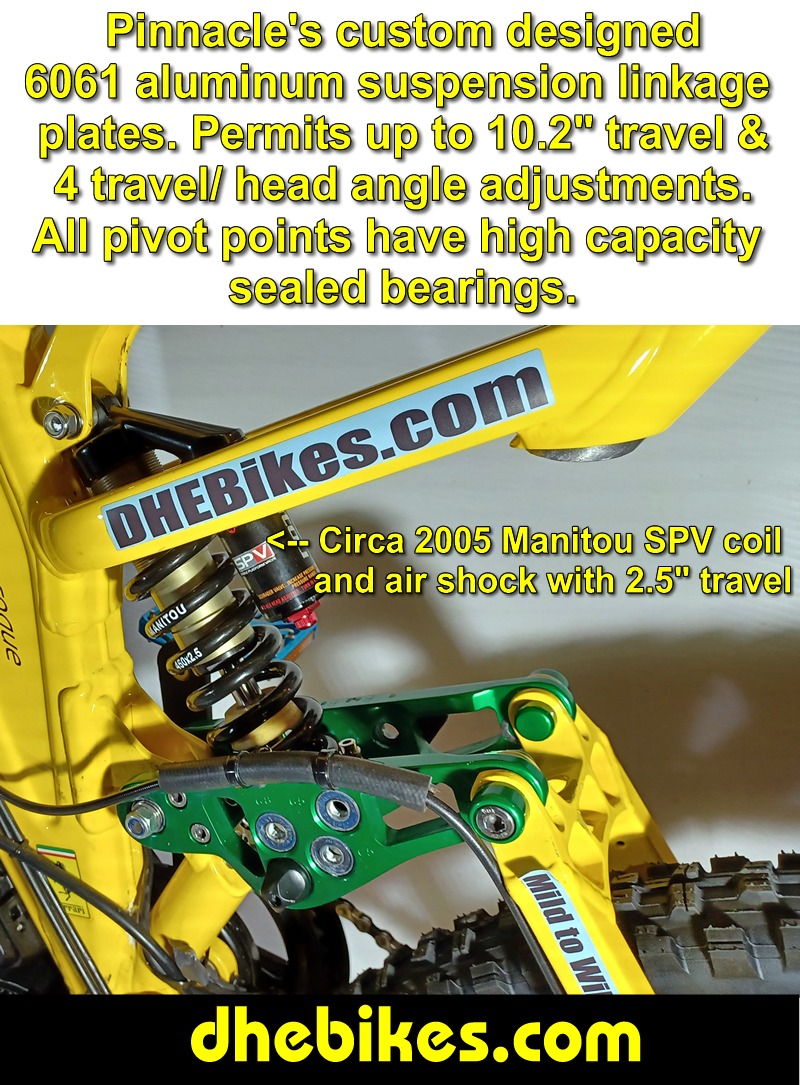 Men's custom 2001 Norco Electric Downhill Mountain Bike with over 10